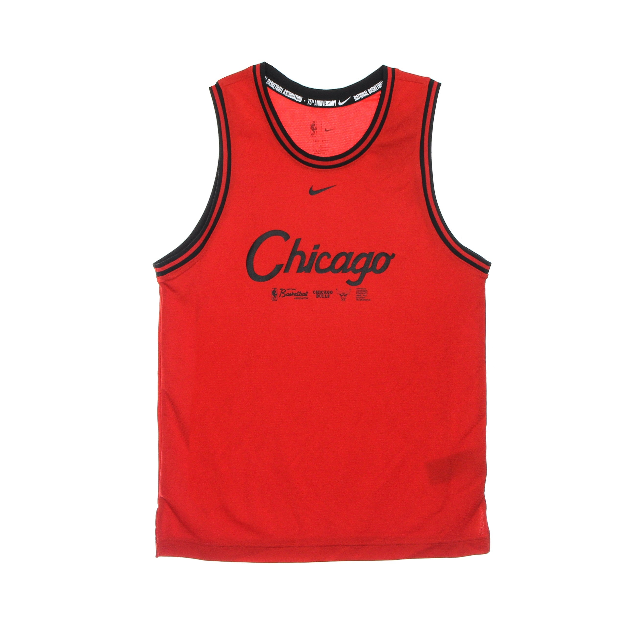 Nike Nba, Canotta Tipo Basket Uomo Nba Dri Fit Dna Tank Team Chibul, University Red