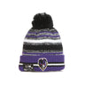 New Era, Cappello Pom Pom Uomo Nfl Sport Knit Balrav, Original Team Colors