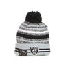 New Era, Cappello Pom Pom Uomo Nfl Sport Knit Lasrai, Original Team Colors