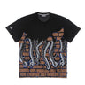 Octopus, Maglietta Uomo Bricks Tee, Black