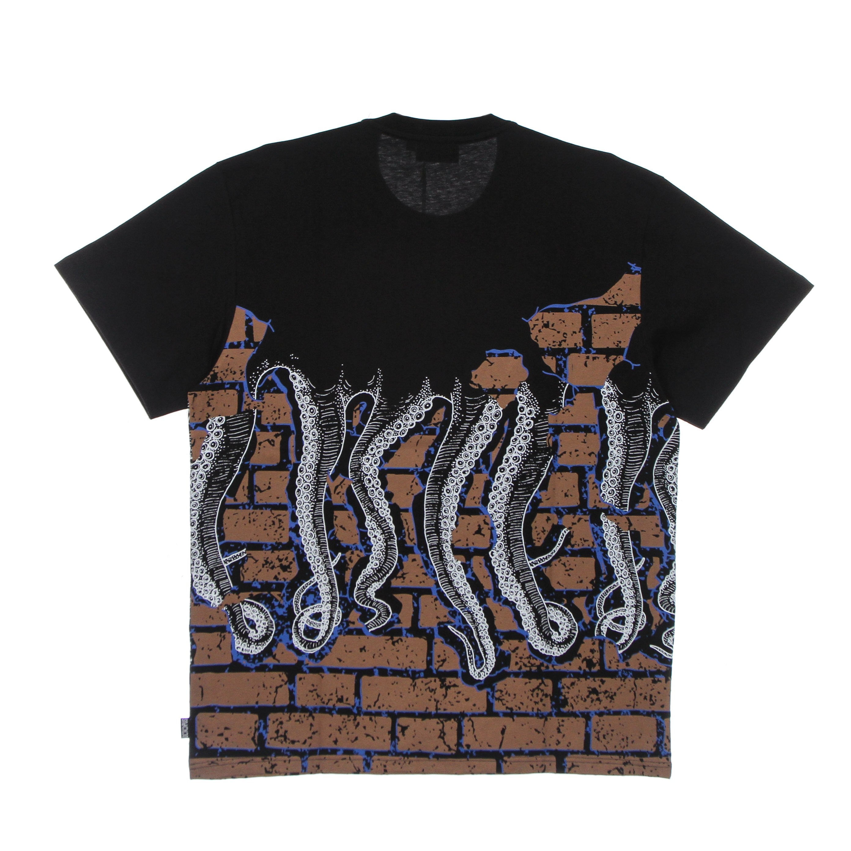 Octopus, Maglietta Uomo Bricks Tee, 