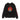 Iuter, Felpa Leggera Cappuccio Uomo Demon Hoodie, Black
