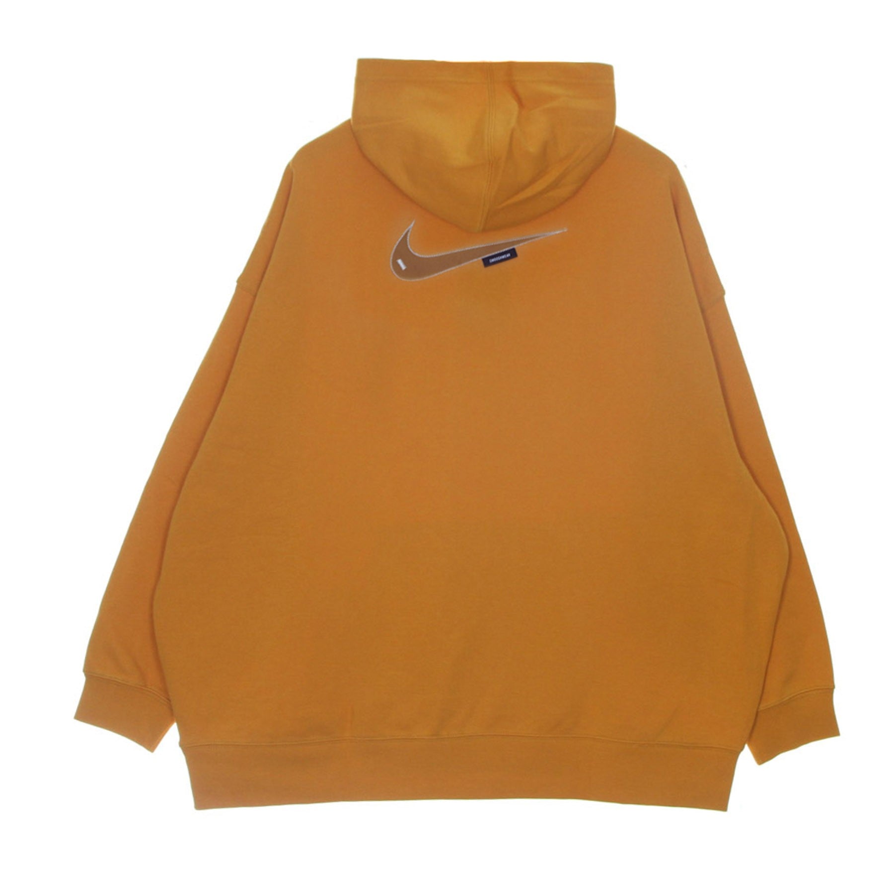 Hoodie Nike Felpa Donne Arancione Felpa Leggera Cappuccio Donna