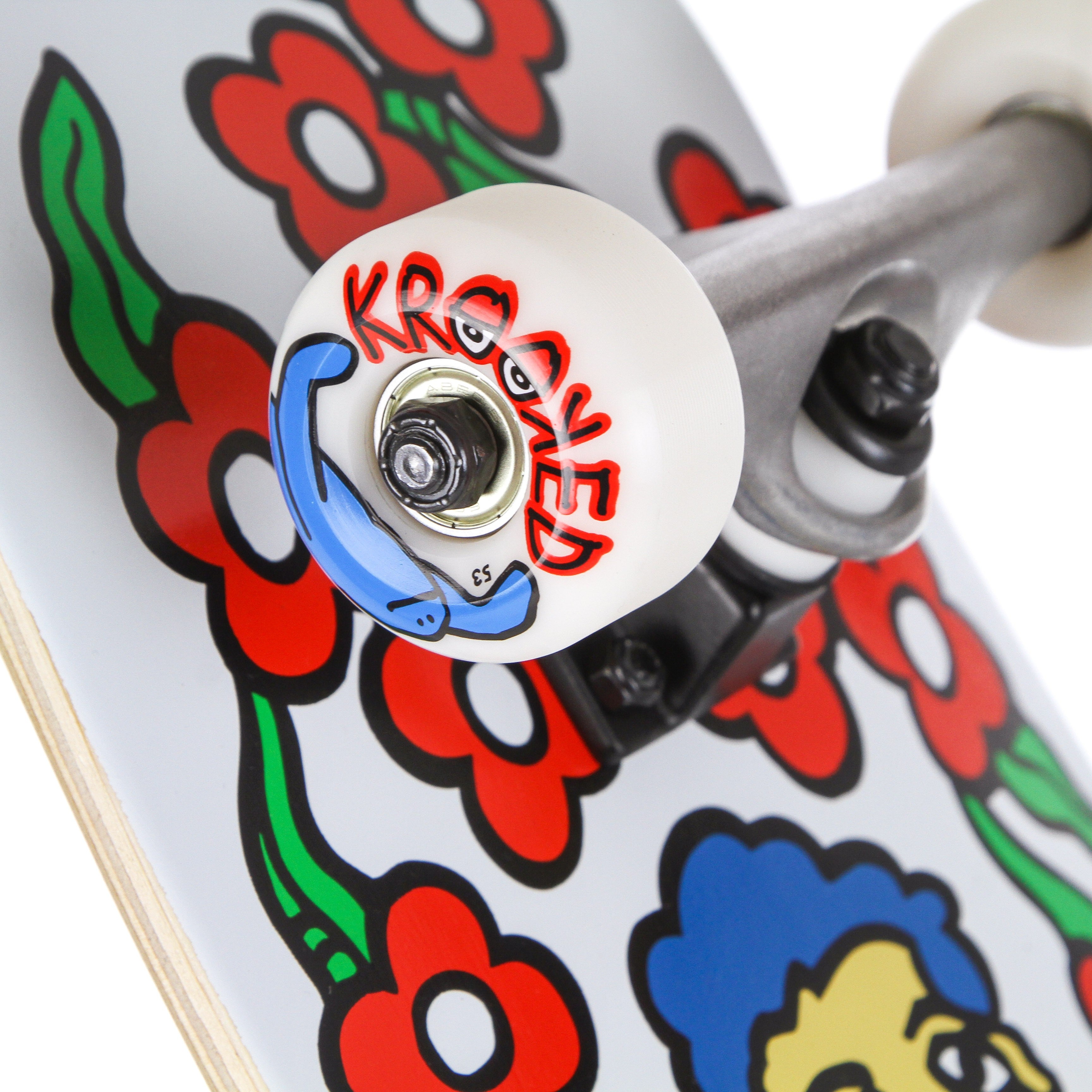 Krooked, Skateboard Assemblato Uomo Krooked Og Sweatpants, 