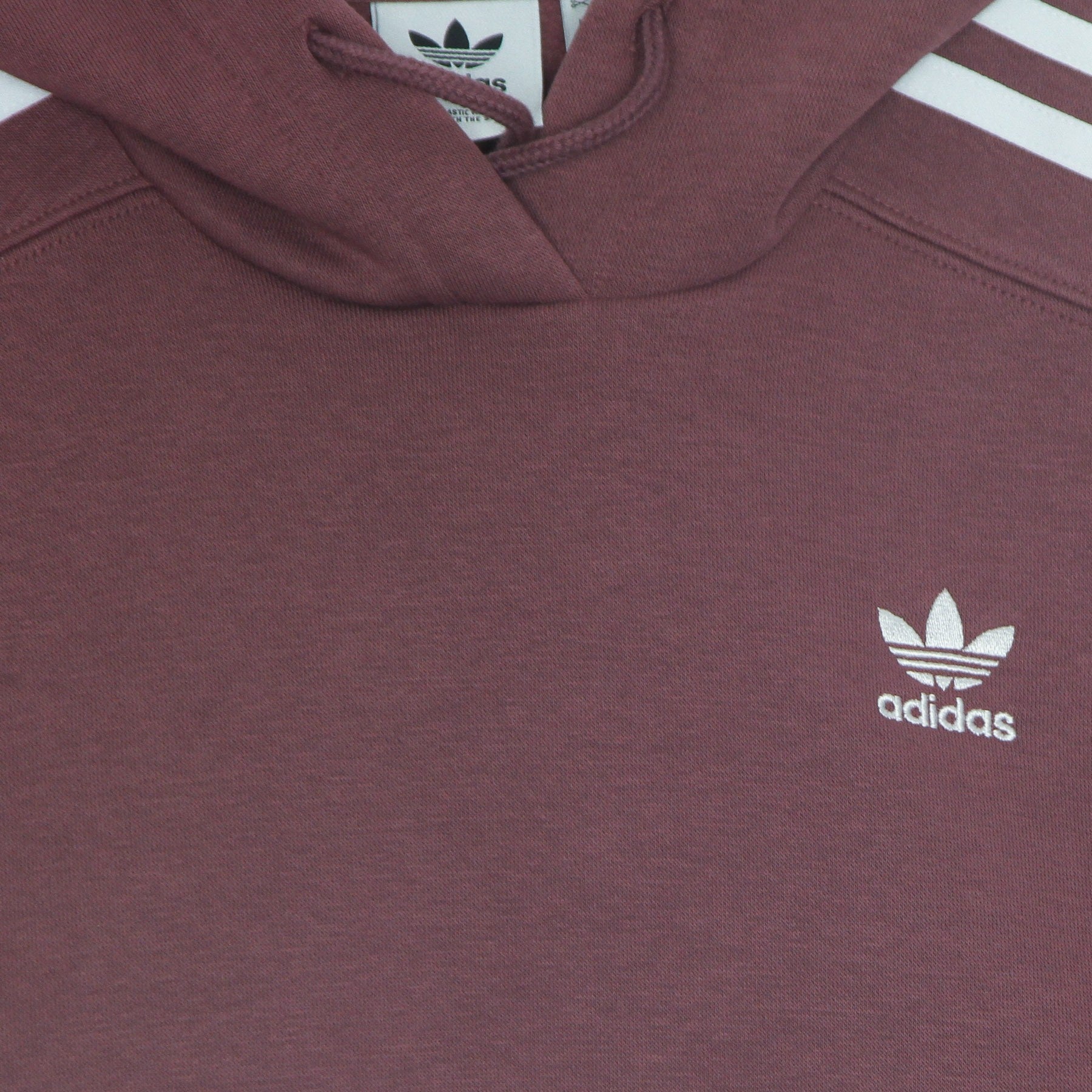 Adidas, Felpa Cappuccio Corta Donna Short Hoodie, 