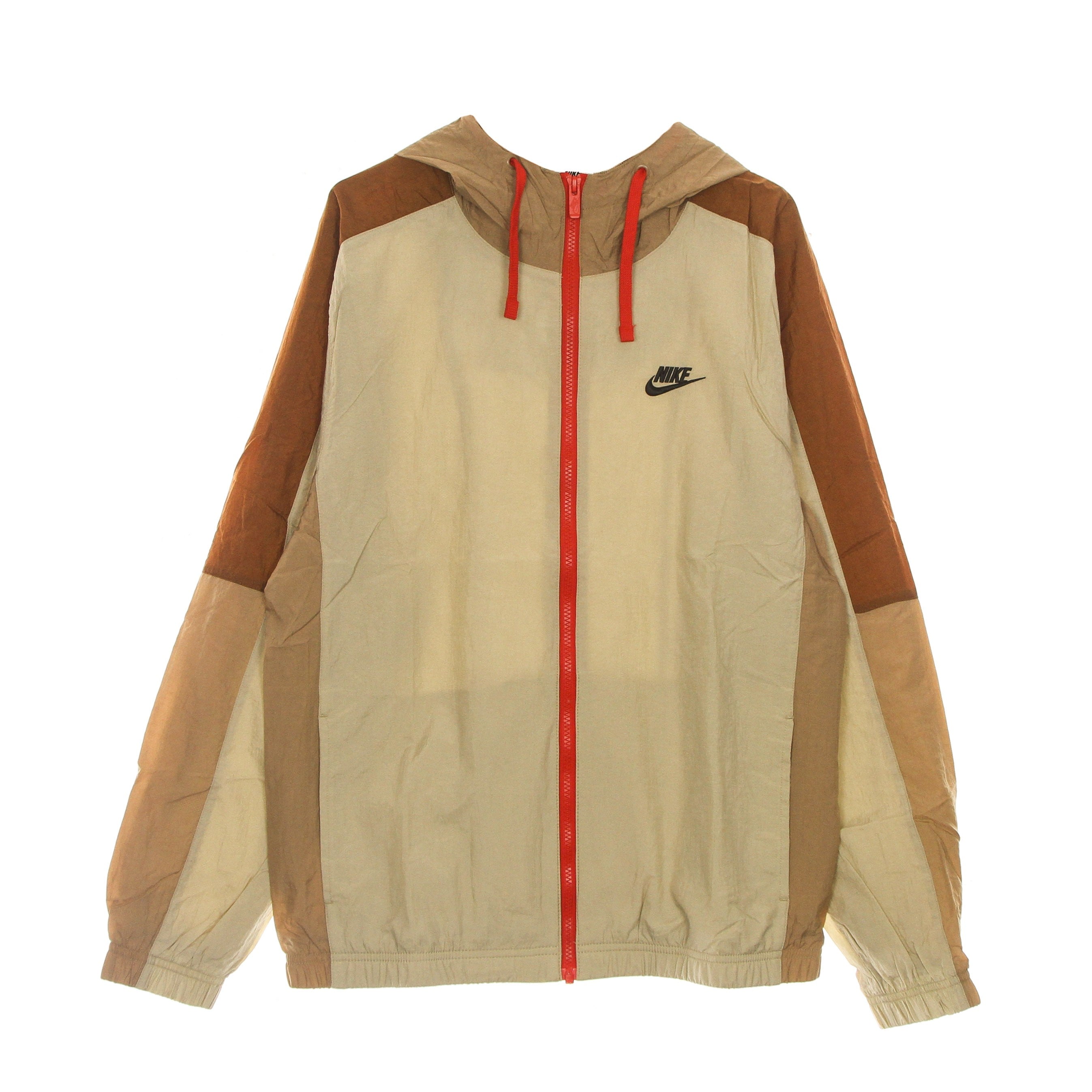 Completo Tuta Uomo Woven Hooded Tracksuit Limestone/black