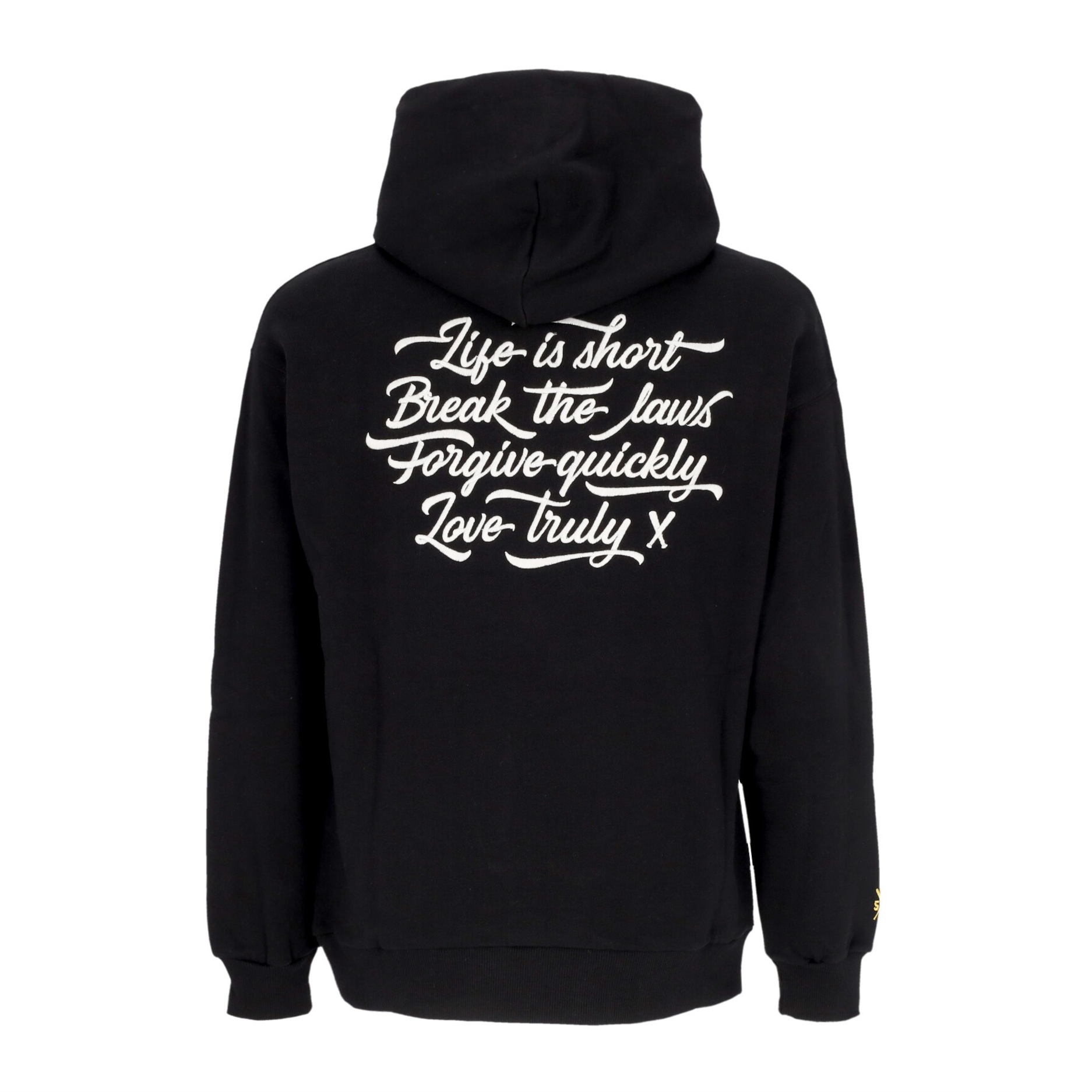 Felpa Leggera Cappuccio Uomo Bandits Hoodie Black