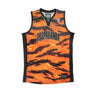 Propaganda, Canotta Tipo Basket Uomo Tiger Camo Basket Jersey, Orange