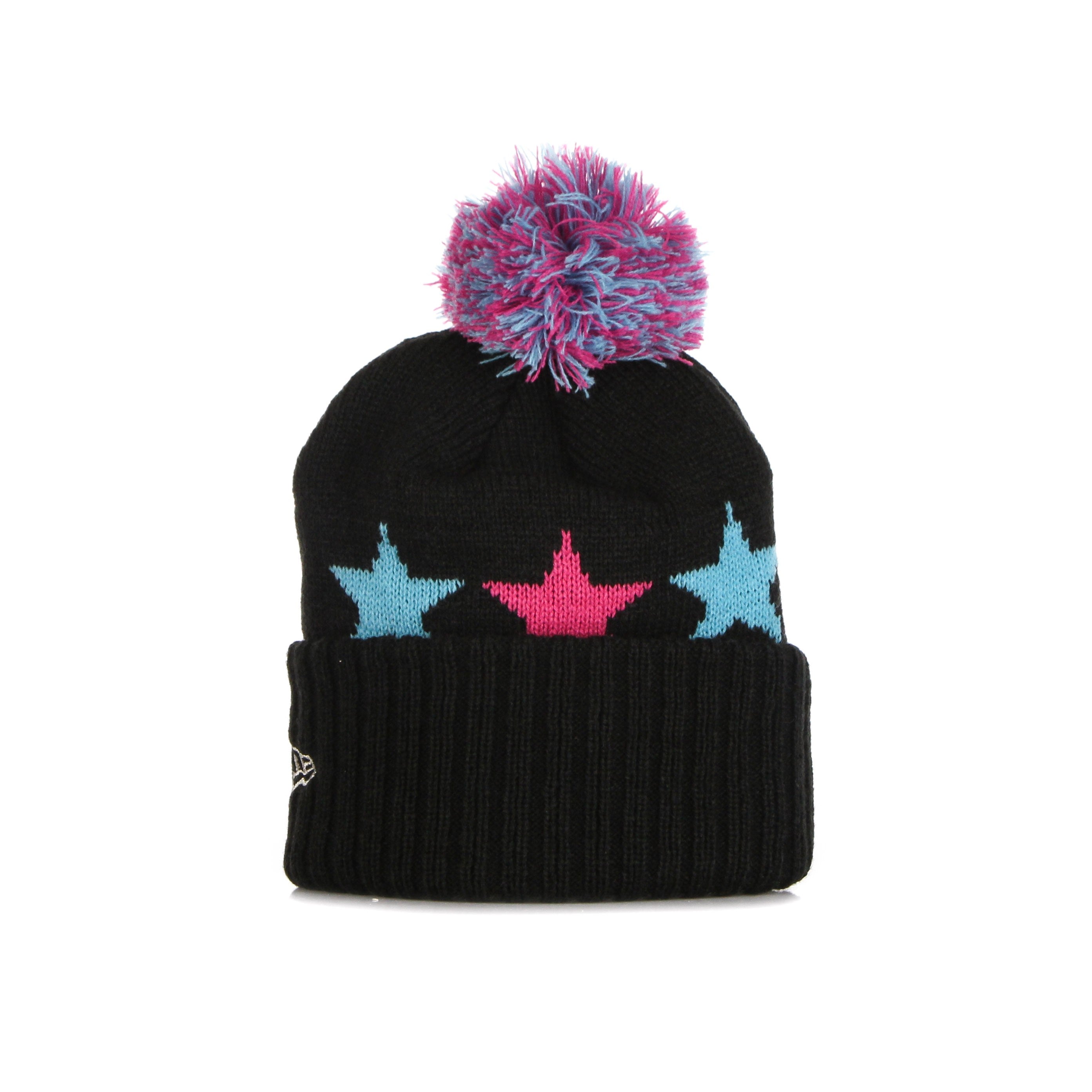 New Era, Cappello Pom Pom Uomo Nba Knit All Star Game Starry D1, 