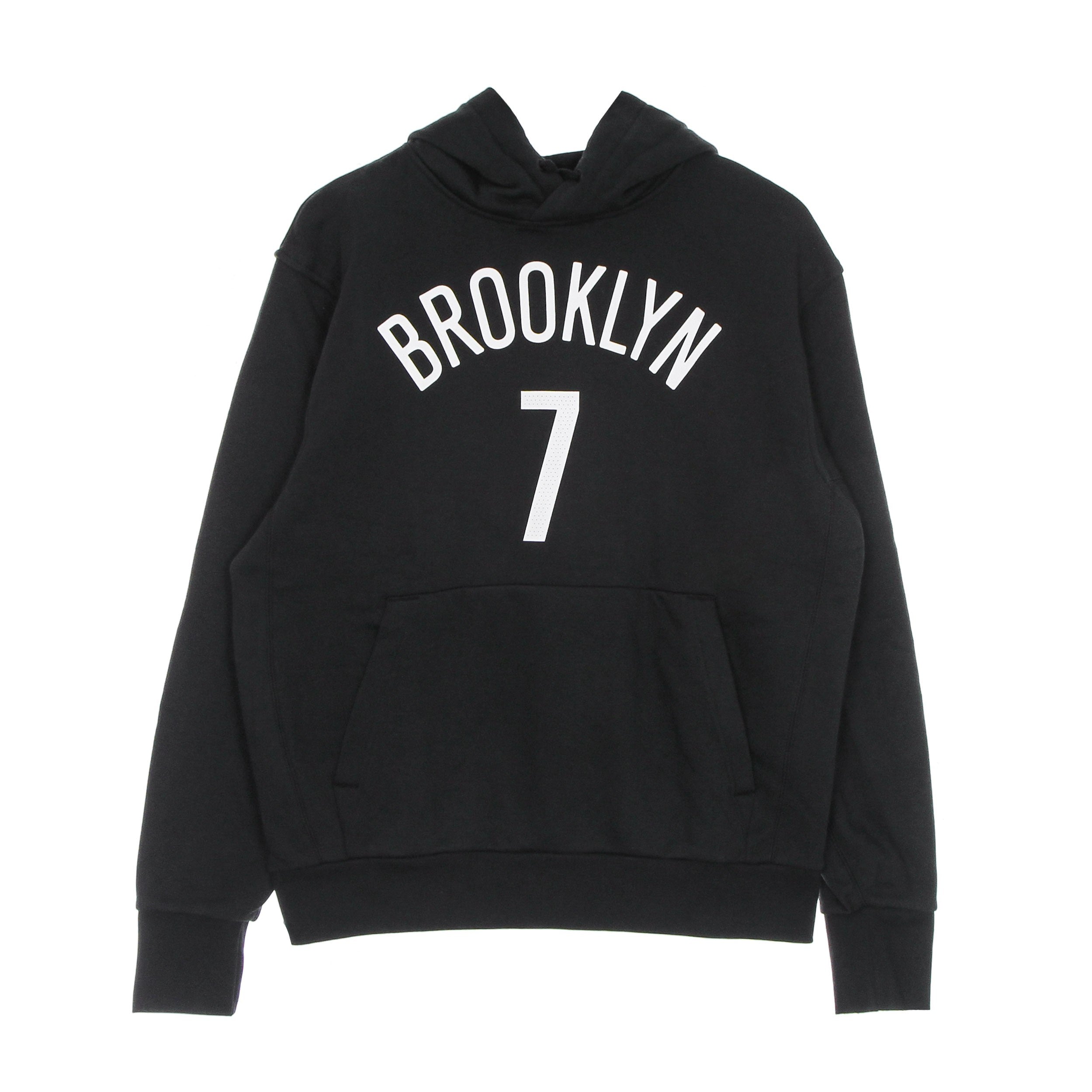 Nike Nba, Felpa Cappuccio Uomo Nba Po Fleece Essential No 7 Kevin Durant Bronet, Black