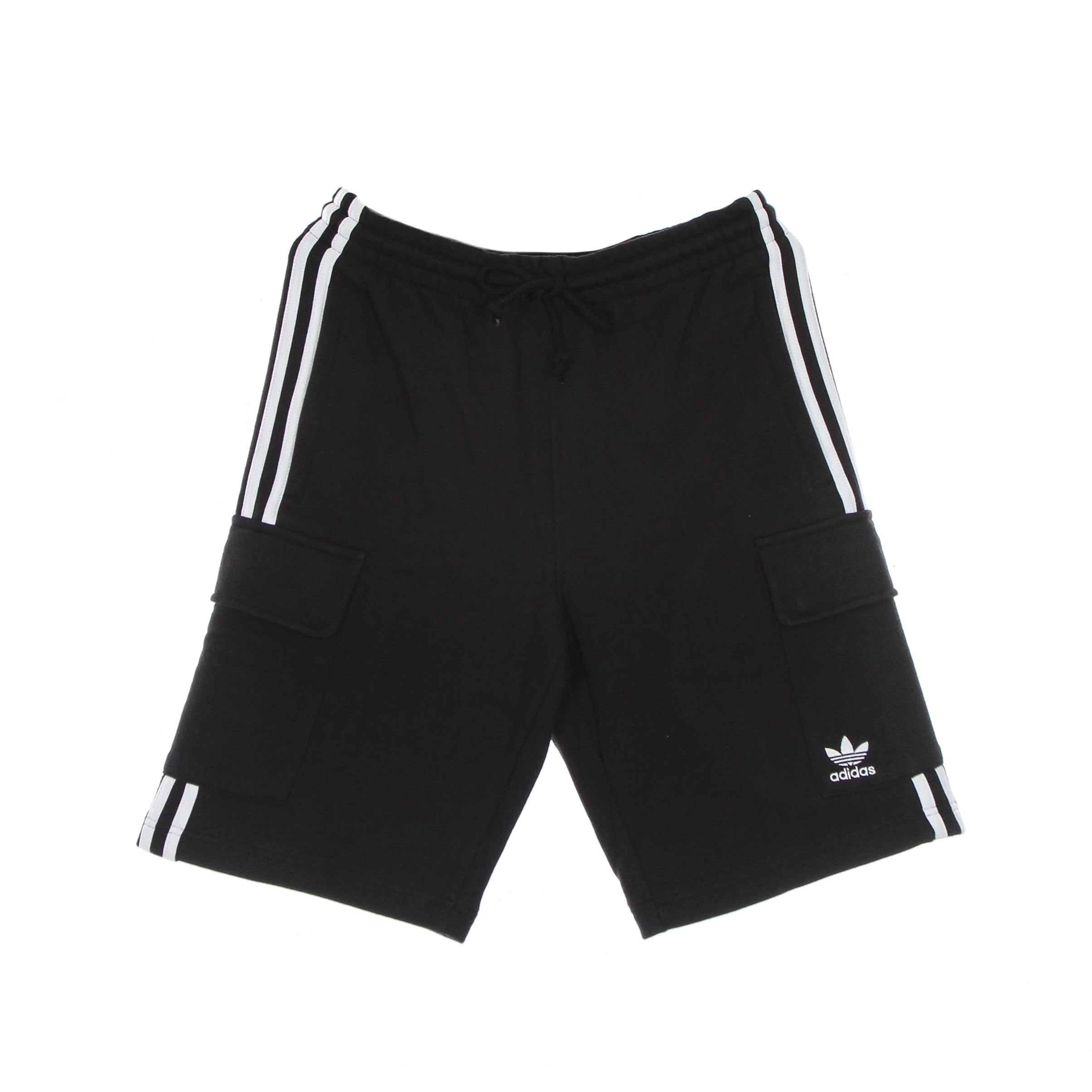 Adidas, Pantalone Corto Tuta Uomo 3-stripes Cargo Short, Black