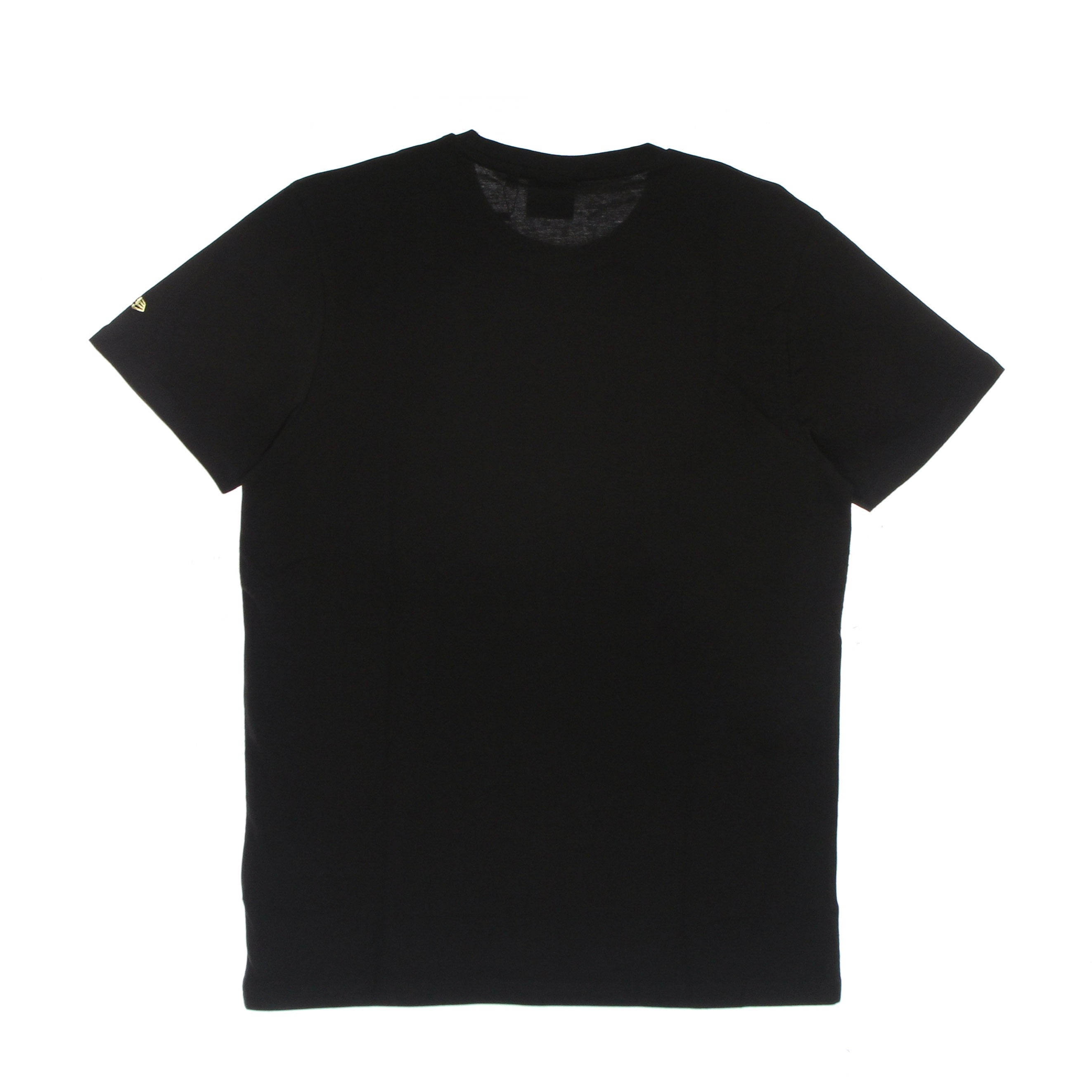 New Era, Maglietta Uomo Nba Black And Gold Metallic Tee Loslak, 