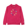 Adidas, Felpa Leggera Cappuccio Ragazza Adicolor Hoodie, Bold Pink