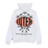 Iuter, Felpa Leggera Cappuccio Uomo Hungry Hoodie, White
