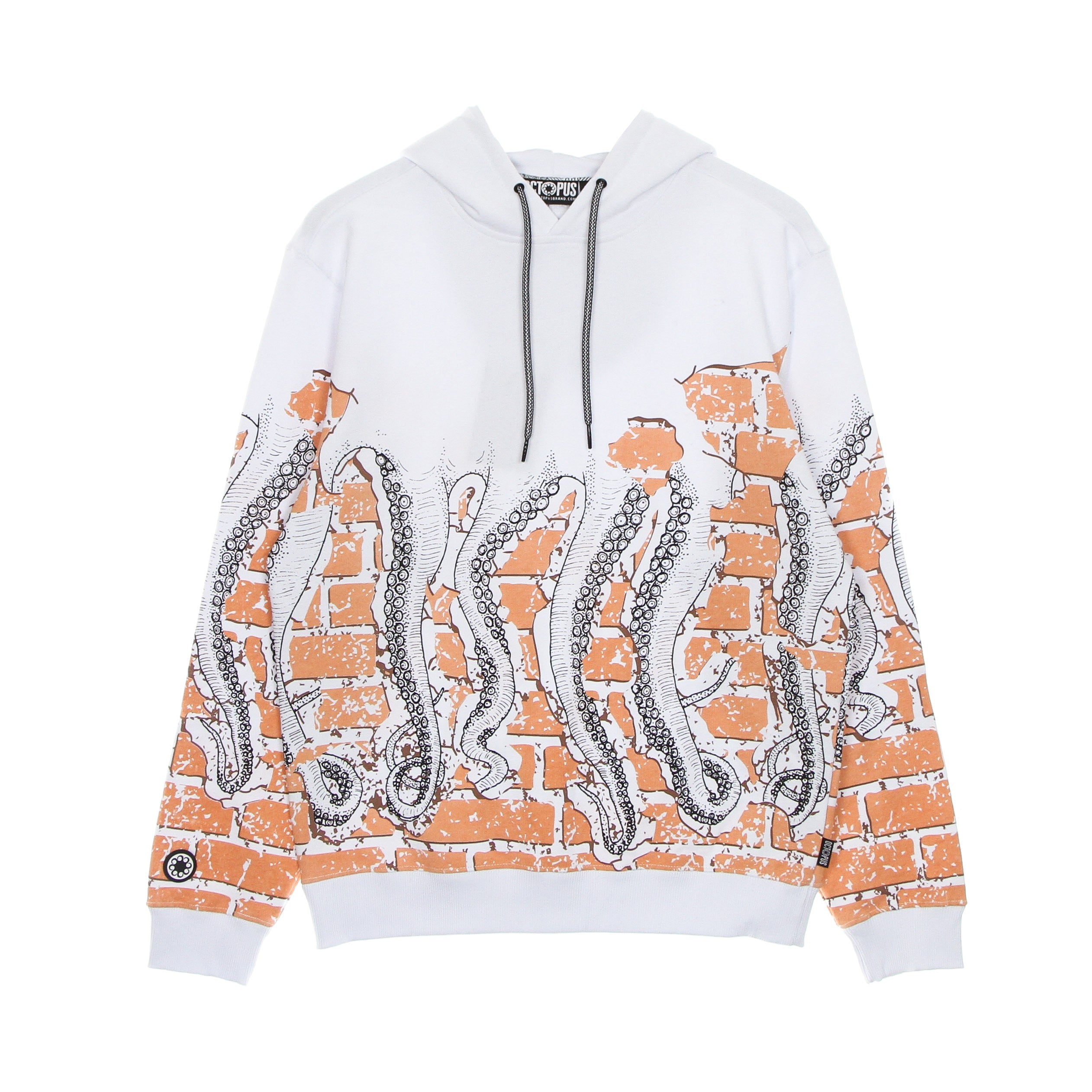 Sudadera con capucha ligera Hombre Bricks Hoodie White