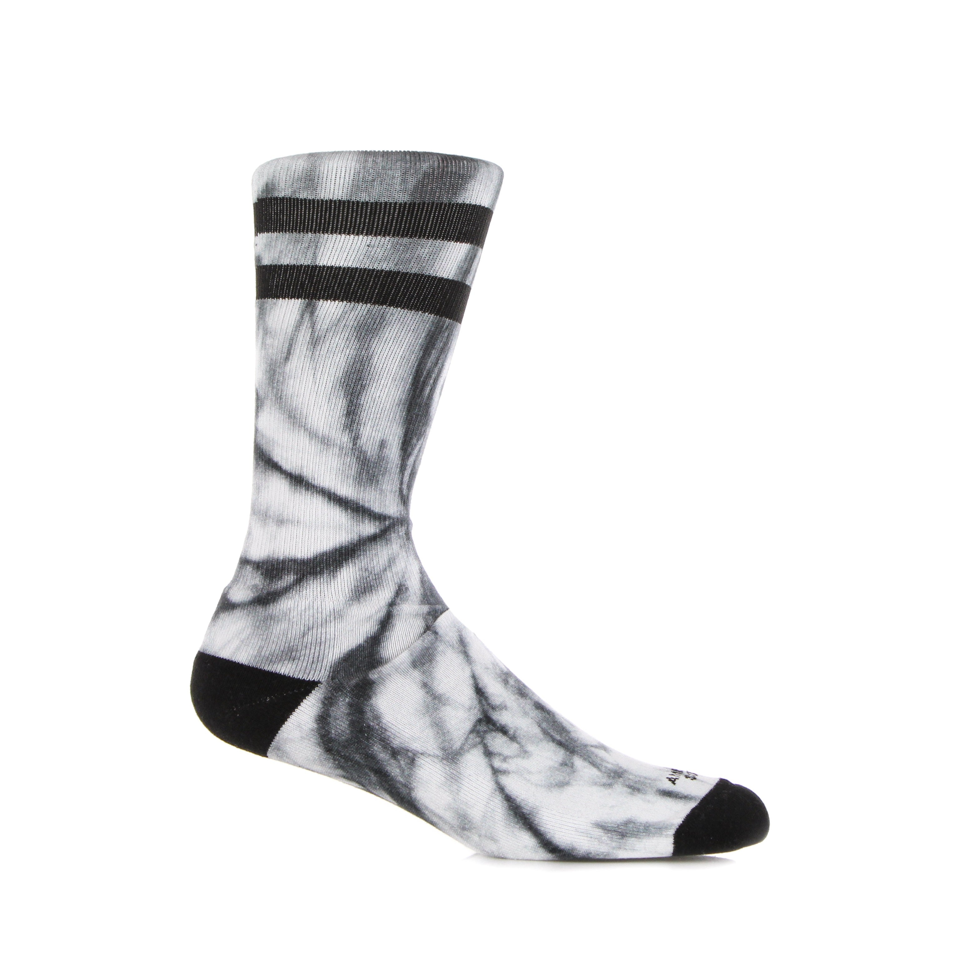 American Socks, Calza Media Uomo Tie Dye Monochrome, 