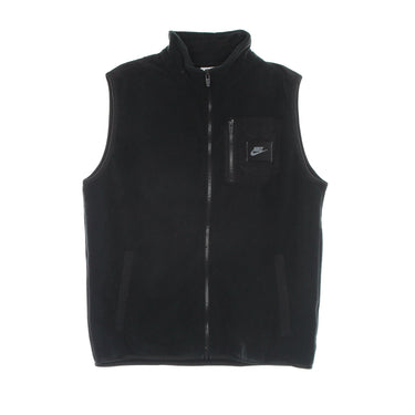 Nike, Smanicato Uomo Sportswear Spu Therma-fit Polar Fleece Vest, Black/black/black