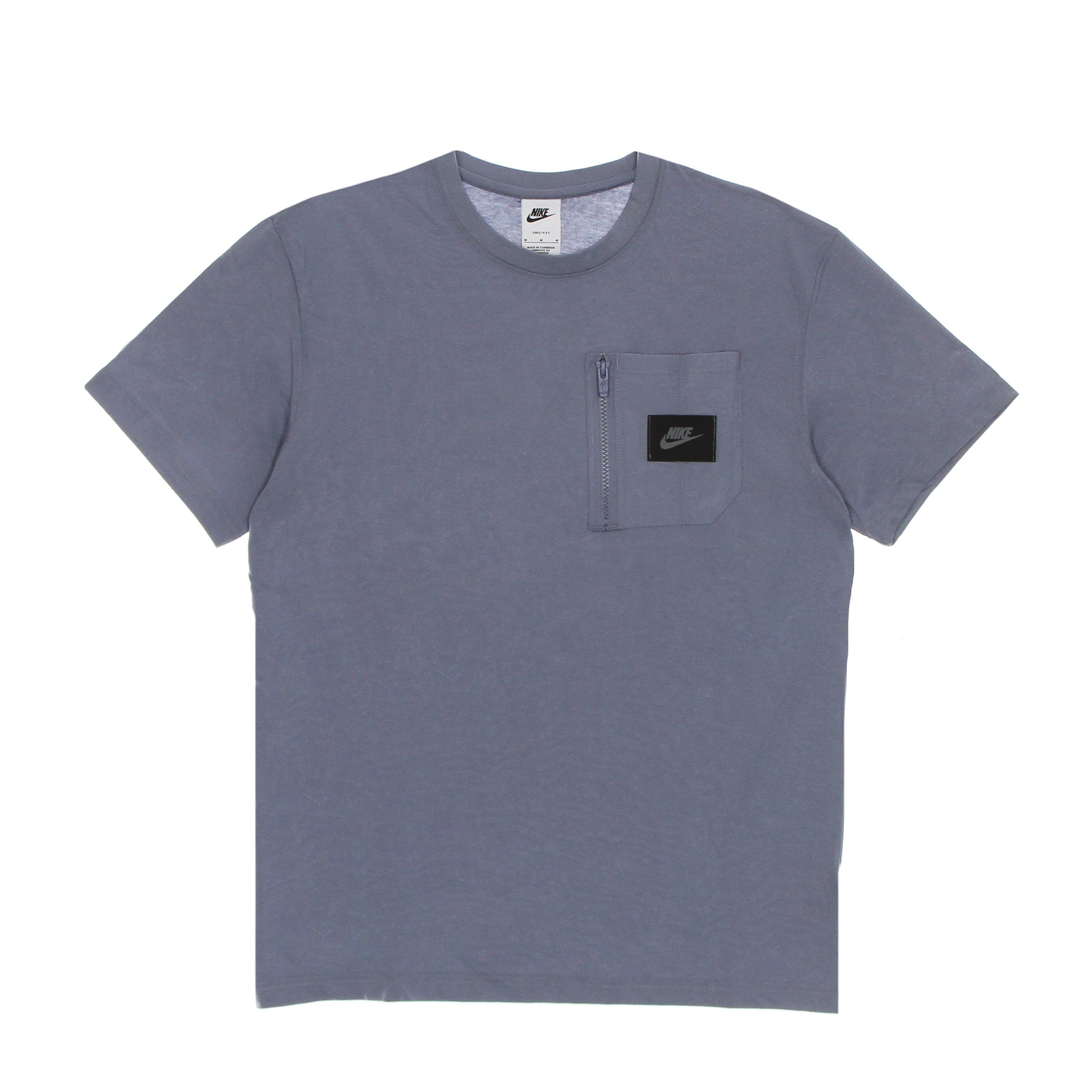 Nike, Maglietta Uomo Sportwear Spu Dri-fit S/s Top, Ashen Slate/ashen Slate/black