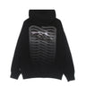 Propaganda, Felpa Leggera Cappuccio Uomo Wise Ribs Icon Hoodie, Black