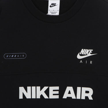 Nike, Felpa Girocollo Uomo Sportswear Air Brushed-back Crew, 