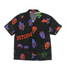Octopus, Camicia Manica Corta Uomo Halloween Monsters Familiy Shirt, Black/purple