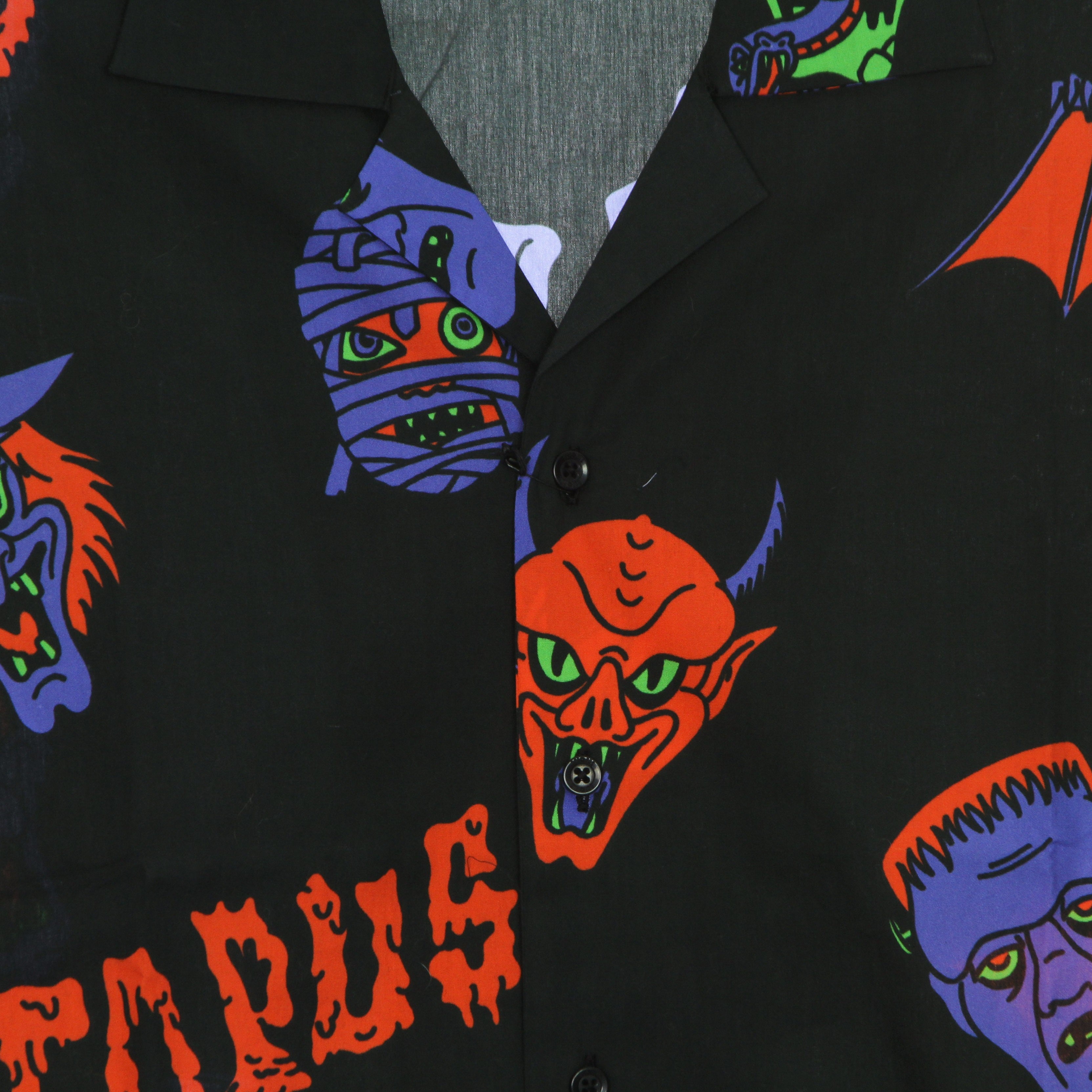 Octopus, Camicia Manica Corta Uomo Halloween Monsters Familiy Shirt, 