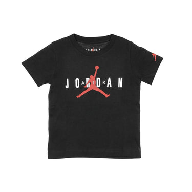 Jordan, Maglietta Neonato Brand Tee 5, Black
