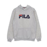 Fila, Felpa Leggera Cappuccio Uomo Barumini, Light Grey Melange