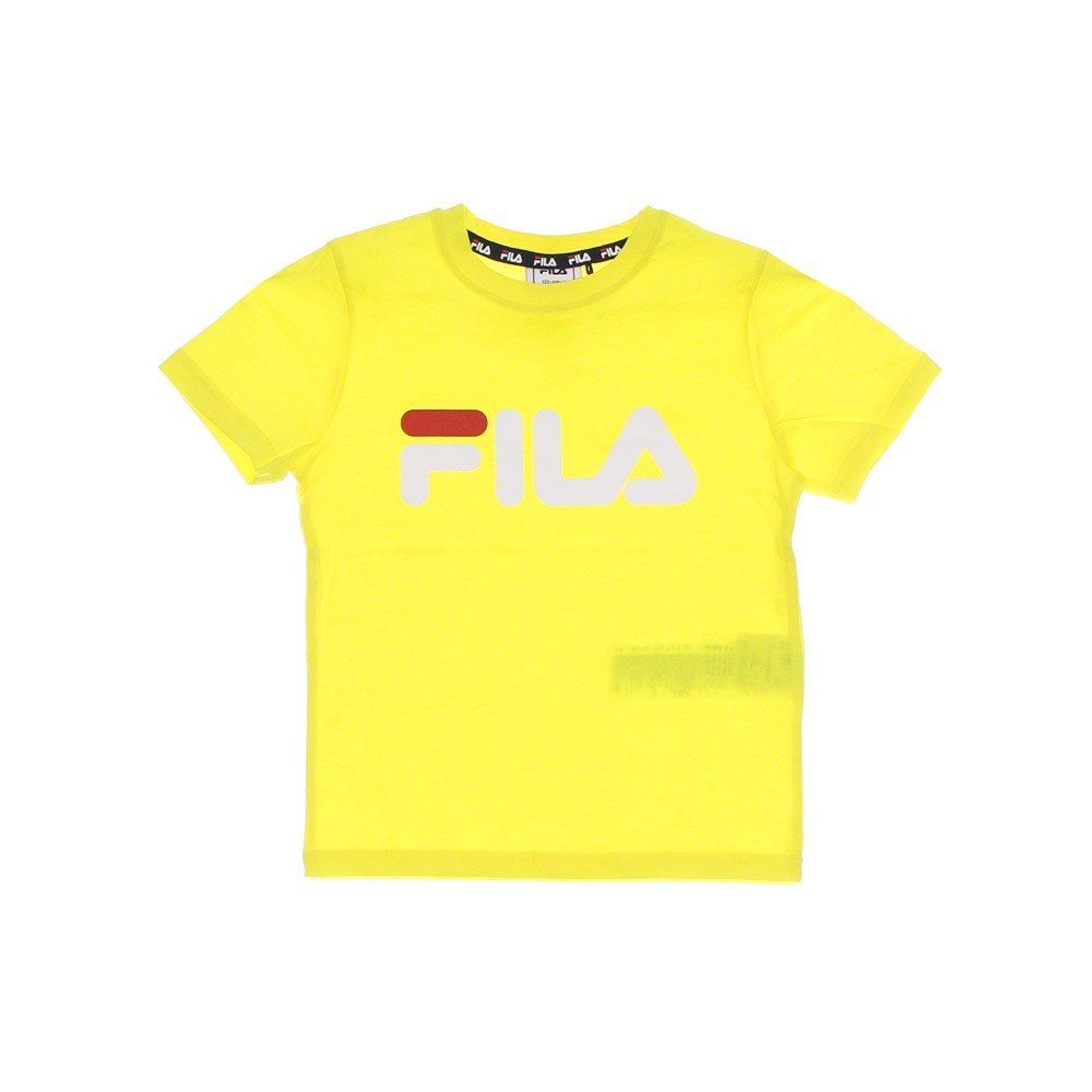 Fila, Maglietta Bambino Sala Classic Logo Tee, Buttercup