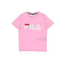 Fila, Maglietta Bambino Sala Classic Logo Tee, Lilac Sachet