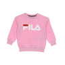 Fila, Felpa Leggera Girocollo Bambino Sveg Classic Logo Crew Sweat, Lilac Sachet