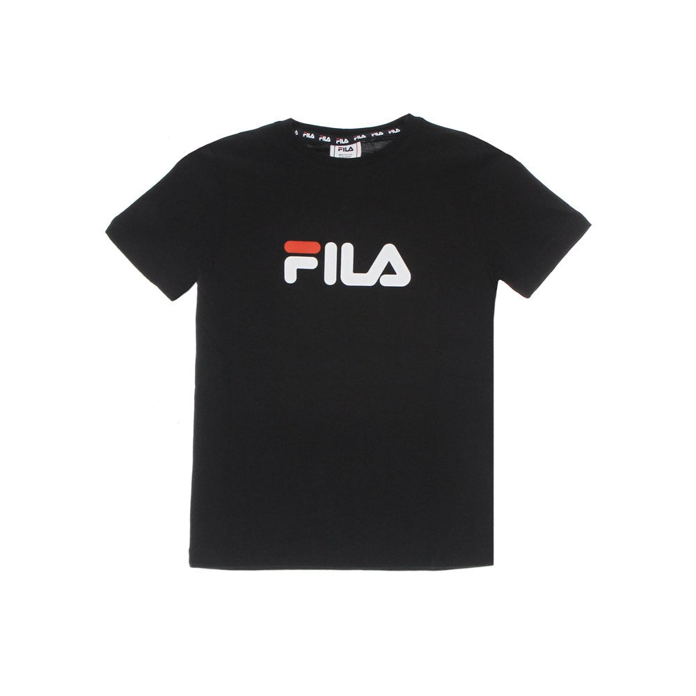 Fila, Maglietta Ragazzo Solberg Classic Logo Tee, Black Beauty
