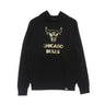 New Era, Felpa Leggera Cappuccio Uomo Nba Black And Gold Metallic Hoody Chibul, Black/gold