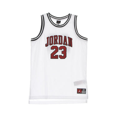 Jordan, Canotta Tipo Basket Ragazzo Jordan 23 Jersey, White