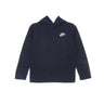 Nike, Felpa Cappuccio Bambino Club Fleece Po Hoodie, Midnight Navy