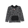 Nike, Felpa Leggera Cappuccio Bambino Nike Read Aop Po Hoodie, Black