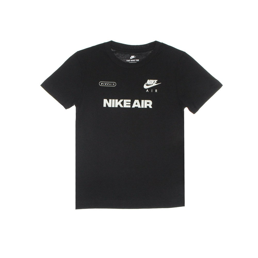 Nike, Maglietta Bambino Air Tee, Black