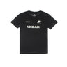 Nike, Maglietta Bambino Air Tee, Black