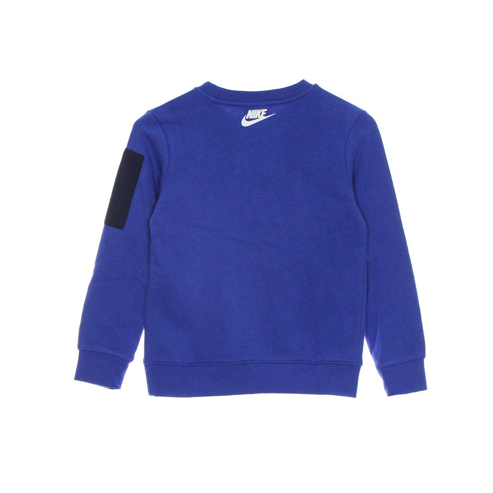 Nike, Felpa Leggera Girocollo Bambino Thrill Zip Pocket Crew, 