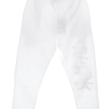 Pantalone Tuta Leggero Uomo Big Logo Pants White
