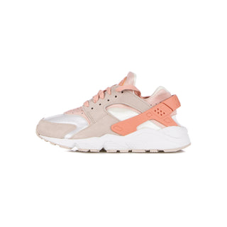 Nike, Scarpa Bassa Donna W Air Huarache, Summit White/lt Madder Root/atmosphere