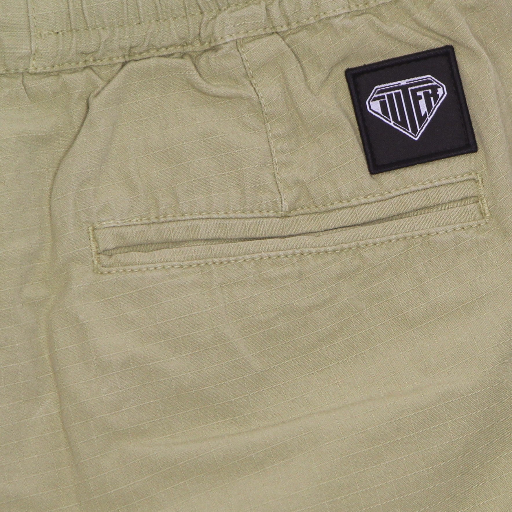 Iuter, Pantalone Corto Uomo Cargo Short, Beige