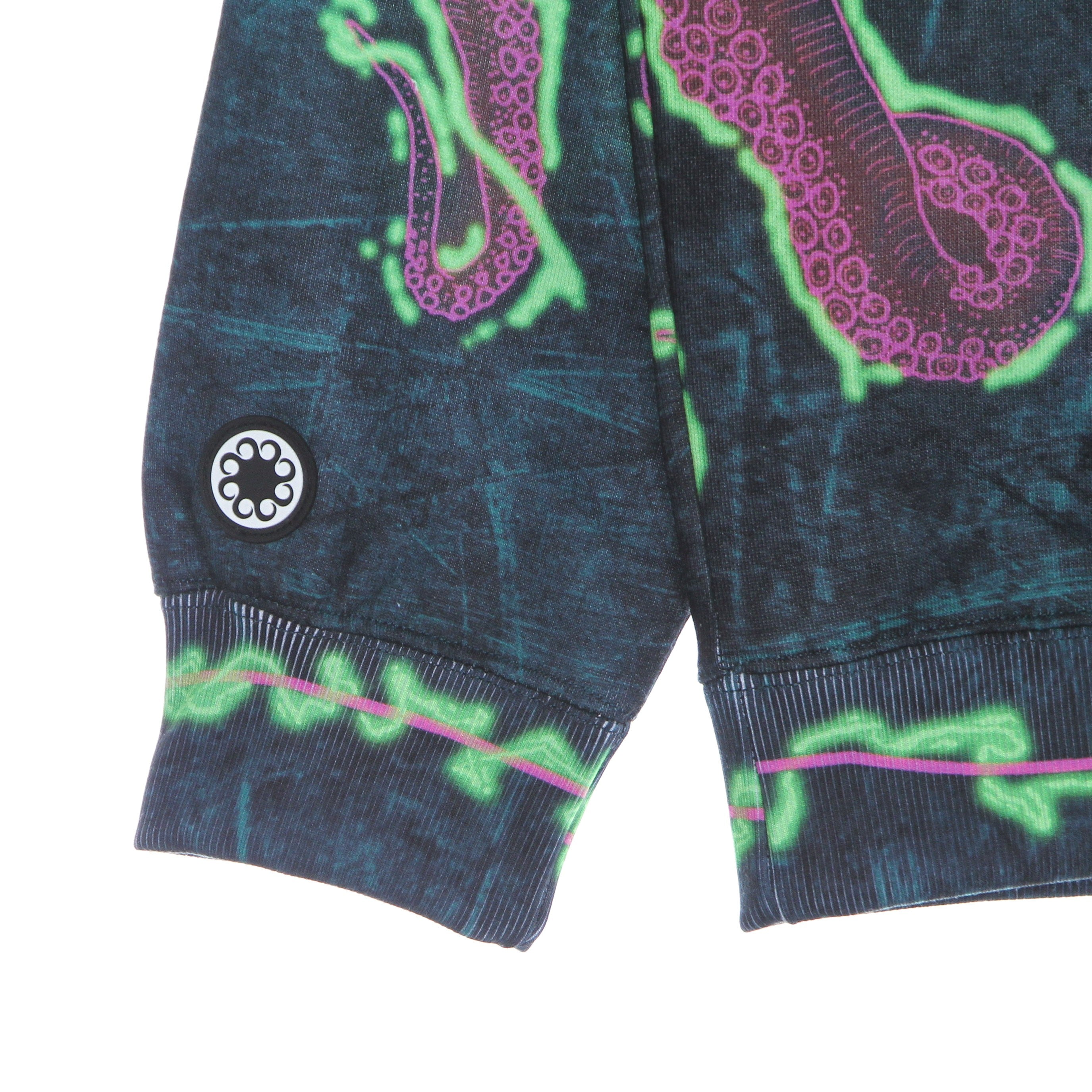 Octopus, Felpa Leggera Cappuccio Uomo Shake Hoodie, 