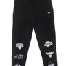 New Era, Pantalone Tuta Felpato Uomo Nba Multi Team Logo Jogger, Black
