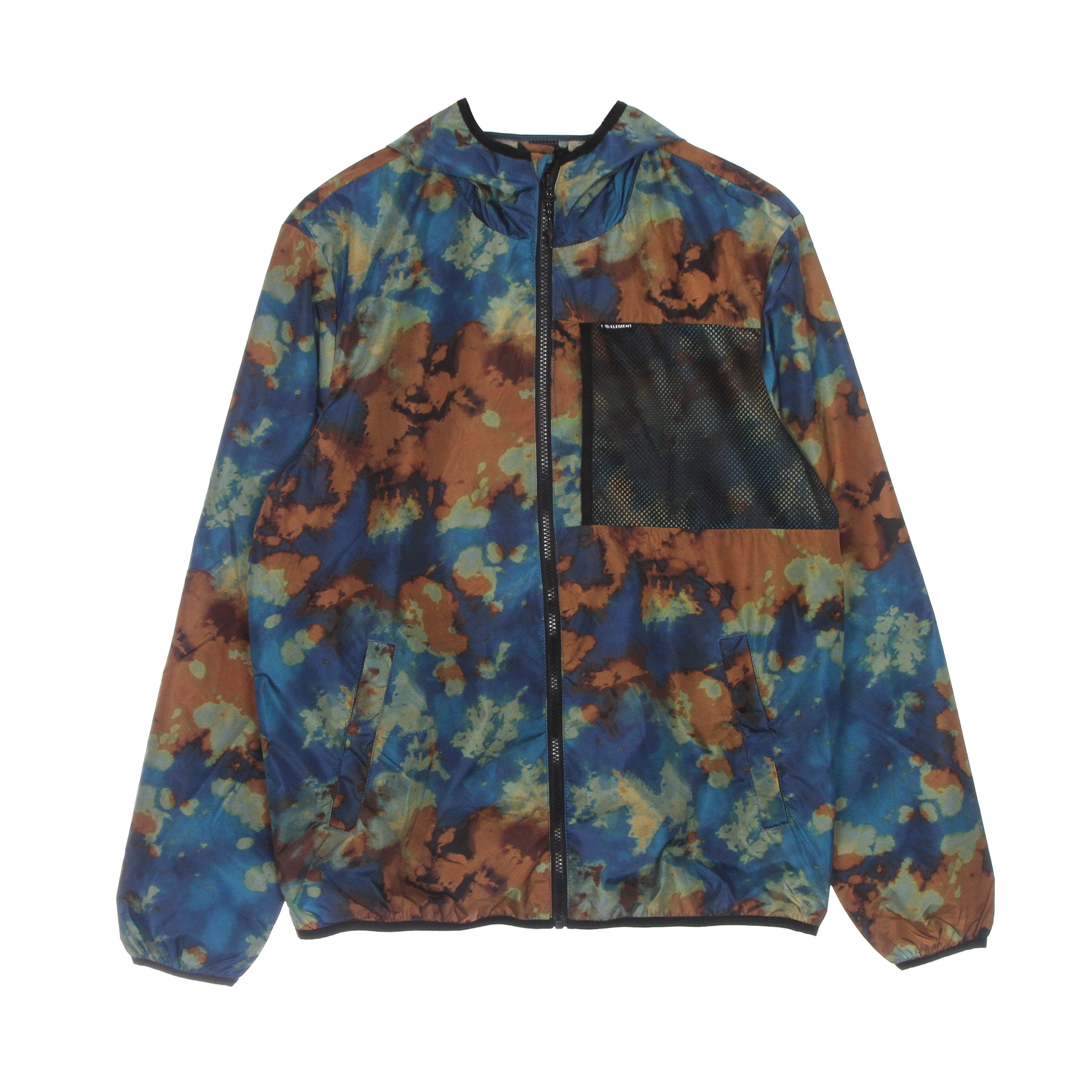 Element, Giacca A Vento Uomo Alder Nano Jacket, Dark Magma