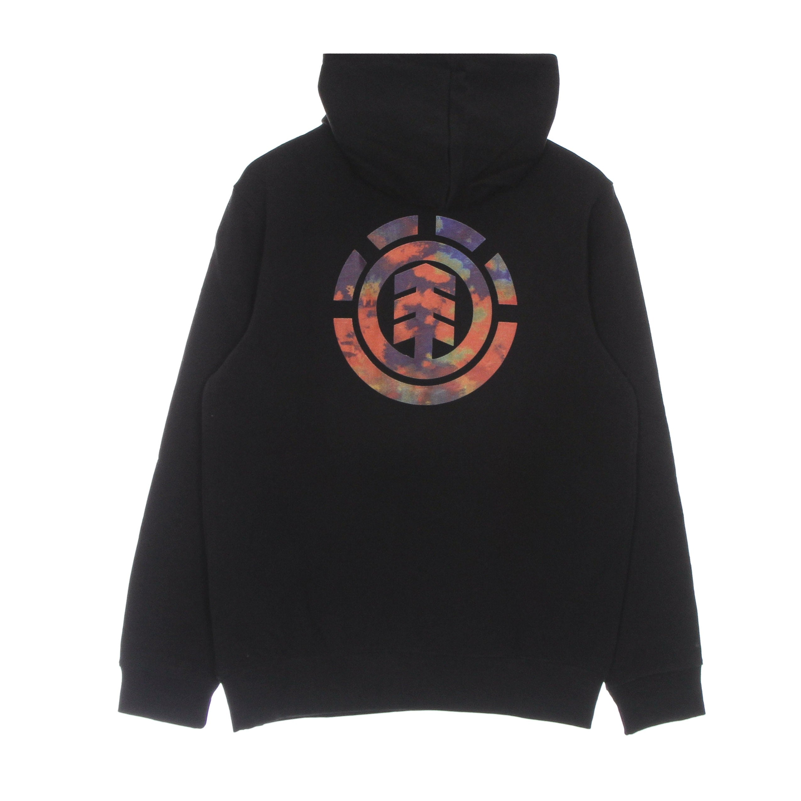 Element, Felpa Leggera Cappuccio Uomo Magma Icon Hood, Flint Black