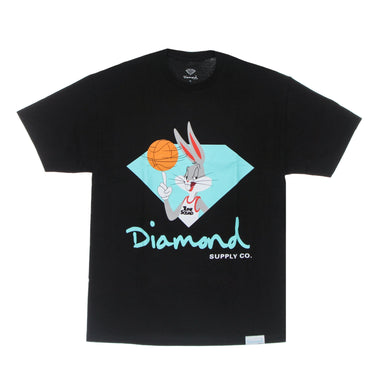 Diamond Supply, Maglietta Uomo Bugs Bunny Tee X Space Jam 2, Black