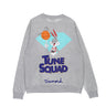 Diamond Supply, Felpa Girocollo Uomo Bugs Bunny Crew X Space Jam 2, Heather Grey