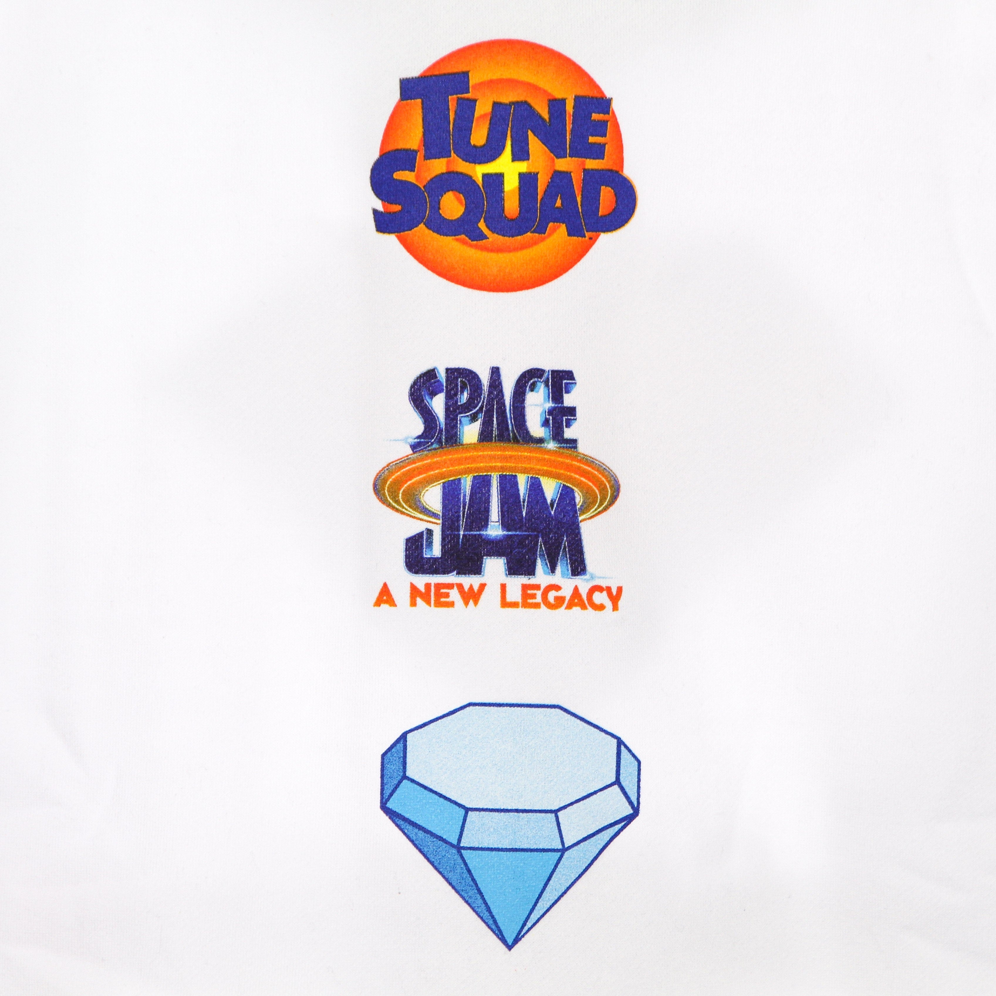 Diamond Supply, Felpa Cappuccio Uomo Hook Shot Hoodie X Space Jam 2, 