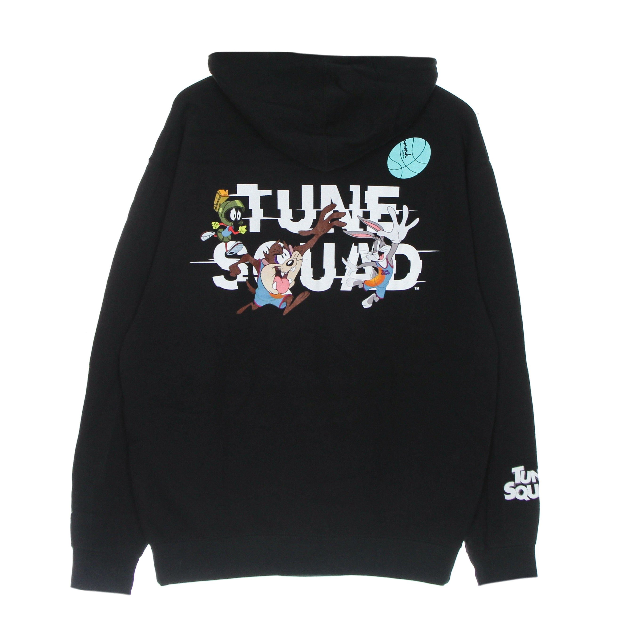 Diamond Supply, Felpa Cappuccio Uomo Daffy Duck Hoodie X Space Jam 2, Black